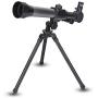 Ruiqas Children Telescope Kids Educational Gift Toy Monocular Space Astronomical Telescope with Tripod 20X 30X 40X Eyepieces