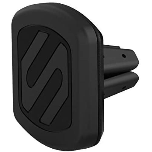 SCOSCHE MAGVM2B MagicMount Magnetic Vent Mount Holder for Vehicles In Frustration Free Packaging, Black