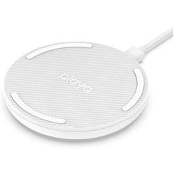 Wireless Charger 10W by Playa (Wireless Charging Pad Compatible w/iPhone SE, iPhone 11, Galaxy, Pixel, AirPods, More) No Power Adapter (Required)
