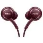 Samsung Earphones Corded Tuned by AKG (Galaxy S8 and S8+ Inbox replacement), Burgundy Samsung Earphones Corded Tuned by AKG (Galaxy S8 and S8+ Inbox replacement), Burgundy