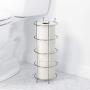Zenna Home Toilet Paper Reserve, Chrome