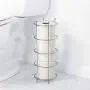 Zenna Home Toilet Paper Reserve, Chrome Zenna Home Toilet Paper Reserve, Chrome