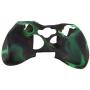Video Game Controller| New Camouflage Silicone Skin Case Shell Grip Tective Soft Cover for Xbox 360 Game Wireless Controllers Army Green