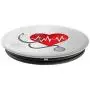 Heartbeat Stethoscope PopSockets Grip and Stand for Phones and Tablets Heartbeat Stethoscope PopSockets Grip and Stand for Phones and Tablets