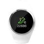 ZEERKEER Fitness Tracker Wristband, Activity Tracker with Heart Rate/Blood Pressure/Blood Oxygen Monitoring, Color Screen Display Waterproof IP67 Smart Watch(White)