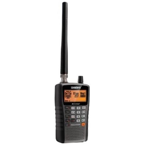 Uniden Bearcat BC125AT Handheld Scanner. 500 Alpha-Tagged channels. Public Safety, Police, Fire, Emergency, Marine, Military Aircraft, and Auto Racing Scanner. Lightweight, Portable Design.