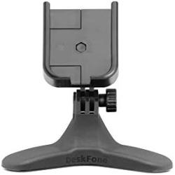 WeatherTech DeskFone, Cell Phone Stand Holder for Desk - Universal for iPhone Samsung Cellphone Smartphone Office Charging Dock