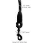 TUG Leash 5 FT Strong & Reflective Rope Leash with Comfortable Padded Handle for Medium and Large Dogs and with Waste Bag Dispenser & 15 Dog Waste Bags TUG Leash 5 FT Strong & Reflective Rope Leash with Comfortable Padded Handle for Medium and Large Dogs and with Waste Bag Dispenser & 15 Dog Waste Bags