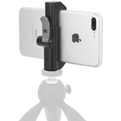 Glif - Quick Release Tripod Mount for Smartphones (Apple iPhone, Samsung Galaxy, Google Pixel, etc). Universal, fits All Devices, Portrait or Landscape.