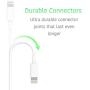 USB Wall Charger iPhone Adapter by TalkWorks | 12W/2.4A | Includes 5ft Lightning Cable Apple MFI Certified For iPhone 11, 11 Pro/Max, XS/Max, XR, X, 8, 7, 6, SE, 5, iPad, iPod, AirPods, Watch - White