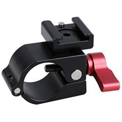 CAMVATE Light Mount Stand Bracket 25mm Rod Clamp Holder for DJI Ronin-M, Freefly MoVI - Red Knob