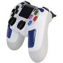 PS4 Controller Wireless Bluetooth Gamepad for Playstation 4 Clickable Touch Panel Joypad – Joystick with Sixaxis,Compatible with All PS4 Models & PC (Blue)