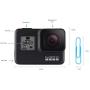 GoPro HERO7 Black Bundle Waterproof Digital Action Camera with Touch Screen (H7 Black + 2 Total Batteries + 64GB SD + Dual Battery Charger)