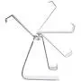 AmazonBasics Adjustable Aluminum Cell Phone Desk Stand for iPhone and Android, Silver AmazonBasics Adjustable Aluminum Cell Phone Desk Stand for iPhone and Android, Silver