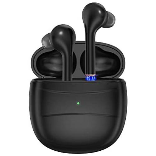Latest Upgrade Bluetooth 5.0 True Wireless Earbuds with Charging Case Waterproof Earbuds 30 Hours Playtime TWS Stereo Headphones Built-in Mic Earbuds Premium Sound with Deep Bass for Running, Sport