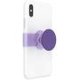 PopSockets PopGrip Slide for iPhone X and XS Apple Silicone Case - Fierce Violet