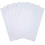 Similane 6 Pieces Aida Cloth 14 Count Cross Stitch Fabric, White, 12 by 18-Inch