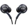 OEM Stereo Headphones with in-line Remote & Microphone for Samsung Galaxy S8, S8 Plus S9, S9 Plus Note 8 Note 9 [Grey] Bulk Packaging
