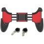 4 in 1 Moible Game Controller Gamepad Telescopic Phone Gaming Triggers Game Pad Grip Joystick