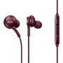 Samsung Earphones Corded Tuned by AKG (Galaxy S8 and S8+ Inbox replacement), Burgundy