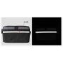 ZFF Simple Bicycle Saddle Bag, Mountain Bike Front Beam Bag Mobile Phone Tube Package Reflective Design Riding Equipment Accessories