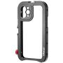 ULANZI Aluminum Video Cage for iPhone 11 Pro Max, Protective Smartphone Vlog Frame Housing w Lens Adapter 1/4 Screw 2 Cold Shoe Mounts for Microphone LED Video Light for iPhone 11 Pro Max Vlogging