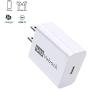 USB C Charger,Vebach 18W Fast Power Delivery Adapter,Ultra-Compact USB-C PD Wall Charger for iPhone 11/11 Pro/11 Pro Max/XS Max/XS/XR,AirPods Pro,iPad Pro,Samsung Galaxy S10/S9,Pixel 3/3 XL and More