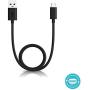 Motorola TurboPower 18 QC3.0 Car Charger w/ 3.3ft SKN6473A USB-C Cable for Moto Z, Z2, Z3, Z4, X4, G7, G7 Play, G7 Plus, G7 Power, G6, G6 Plus [NOT for G6 Play] (Retail Box)