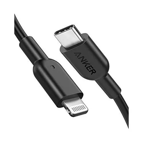 iPhone 11 Charger, Anker USB C to Lightning Cable [3Ft Apple MFi Certified] Powerline Ii for iPhone 11/Pro/Max/X/XS/XR/XS Max/ 8/Plus, Supports Power Delivery