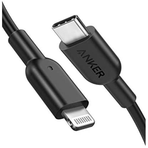 iPhone 11 Charger, Anker USB C to Lightning Cable [6ft Apple MFi Certified] Powerline II for iPhone 11/11 Pro / 11 Pro Max/X/XS/XR/XS Max / 8/8 Plus, Supports Power Delivery