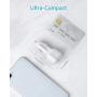 USB C Car Charger, Anker 49.5W PowerDrive Speed+ 2 Car Adapter with One 30W PD Port for MacBook Pro/Air 2018, iPad Pro, iPhone XS/Max/XR/X/8, S10/S9, and One 19.5W Fast Charge Port for S8 and More