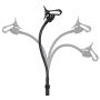 Kaforise Retractable Adjustable Cell Phone Tripod Stand Holder, Smartphone Holder Mount,360 Degree Rotatable Telescopic Tripod