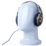 HuntGold Gaming Headset Wired Headphones Stereo 3.5MM with Microphone and Volume Control Plug and Play for S0ny PS4--- Camouflage