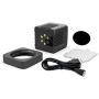 Moin Mini Cube Led Light Pocket Camera Video Light Aluminum Alloy Lighting Rechargable Waterproof with Magnetic APP Compatible for DSLR Drone Action Camera Smartphone Underwater