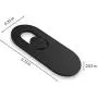 Webcam Cover, 0.03 Inch Laptop Camera Covers Slide, Camera Cover Slide Computer Camera Cover fits for Dell HP Laptop, Mac, MacBook Pro, iMac, Mac Mini, Smartphone (Black 4 Pack) Webcam Cover, 0.03 Inch Laptop Camera Covers Slide, Camera Cover Slide Computer Camera Cover fits for Dell HP Laptop, Mac, MacBook Pro, iMac, Mac Mini, Smartphone (Black 4 Pack)