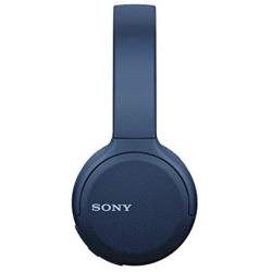 Sony Wireless Headphones WH-CH510: Wireless Bluetooth On-Ear Headset with Mic for phone-call, Blue