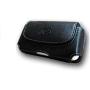 Wonderfly Horizontal Holster for Flip Phone or Smartphone Up to 4.25x2.25x0.85 Inch in Dimensions, a Leather Carrying Case with Belt Clip and Belt Loops