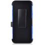 CELZEN - for LG Harmony 4, LG Premier Pro Plus (2020) - Phone Case w/Belt Clip Holster - CV1 Blue