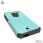 BELTRON Jitterbug Smart2 Case, Slim Protective Phone Cover, Dual Layer Protection Hybrid Rugged Case Case for Jitterbug Smart 2 Easy-to-Use 5.5” Smartphone for Seniors by GreatCall (Teal Mint)