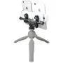 OCTO MOUNTS - Dual Tripod Mount Adapter for Live Video and Photography with Multiple Devices. Compatible with Smartphones and Action Cameras: iPhone, Samsung Galaxy, GoPro, Android, Google Pixel, etc. OCTO MOUNTS - Dual Tripod Mount Adapter for Live Video and Photography with Multiple Devices. Compatible with Smartphones and Action Cameras: iPhone, Samsung Galaxy, GoPro, Android, Google Pixel, etc.