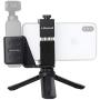 Ulanzi Cell Phone Tripod Mount Adapter w Cold Shoe, Metal Phone Tripod Adapter Aluminum Alloy Vertical w 1/4 Screw Compatible w OSMO Pocket iPhone 11 Pro Max XS Max XR 8 7 Plus Google OnePlus 7 Pro