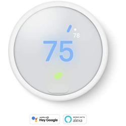 Google E Nest Automated Climate Thermostat, white (T4000ES), 1