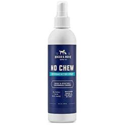 Rocco & Roxie No Chew Extreme Bitter Spray for Dogs – Stop Dog Chewing Deterrent – Best Alcohol Free Anti Chew Puppy Repellent Formula for Puppies and Cats - More Bitter Than Apple (8oz)