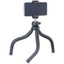 ULANZI ST-07 Phone Tripod Mount with Cold Shoe Mount for Microphone LED Video Light 1/4 Tripod Screw for iPhone 11/Pro/Pro Max XS Max XR X 8 7 Plus Samsung Galaxy OnePlus Google Pixel Vlog Vlogging