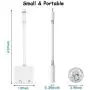 [Apple MFi Certified] 2 Pack iPhone Headphones Adapter, Lightning to 3.5mm Headphone Jack Adapter Dongle Charger Jack AUX Audio 3.5 mm for iPhone 11/11 Pro/X/XS/XR/8/7 Support All iOS & Music Control