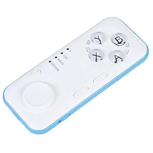 koulate Mini Bluetooth Gamepad Game Joystick Controller with Selfie Shutter Music Controller Wireless Mouse for Smart Phone