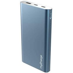 myCharge Portable Charger Power Bank - USB C Battery Pack RazorTurbo (12000mAh / 18W) Fast Charging QC/PD Type C External Cell Phone Backup for Apple iPhone, iPad & Android for Samsung Galaxy