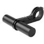 Tbest Bike Handlebar Extender Aluminum Alloy Carbon Tube Extension Space Saver with Double Clamps, Bracket for Bike Light, GPS, Phone etc Tbest Bike Handlebar Extender Aluminum Alloy Carbon Tube Extension Space Saver with Double Clamps, Bracket for Bike Light, GPS, Phone etc