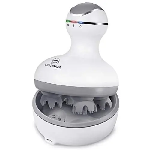 Comfier Cordless Hair Scalp Massager- Electric Head Massager with Kneading 84 Massage Nodes, Handheld Portable Head Scratcher Massager for Hair Growth, Deep Clean and Stress Relax Comfier Cordless Hair Scalp Massager- Electric Head Massager with Kneading 84 Massage Nodes, Handheld Portable Head Scratcher Massager for Hair Growth, Deep Clean and Stress Relax