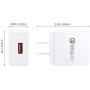 Quick Charge 3.0 Fast Charger Compatible for LG Thinq G8 G8X G7 G6 G5, V30S V35 V40 V50 V60 Phone, LG Stylo 6/5 / 4, V20 V30, 18W Travel Rapid Charger 5Ft USB Type C Charging Cable